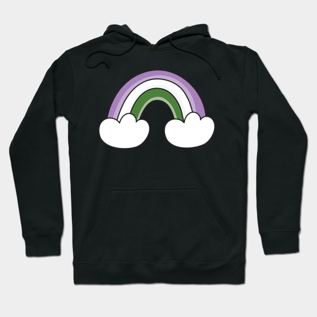 Genderqueer pride flag Hoodie by snowshade